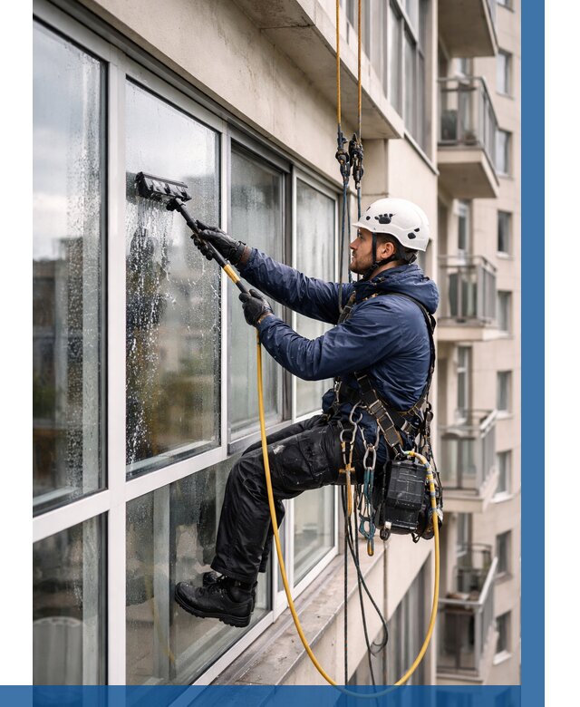 Мойка балконного остекления в Владикавказе от 3608 р. | ВЫСОТНИК-Вкз