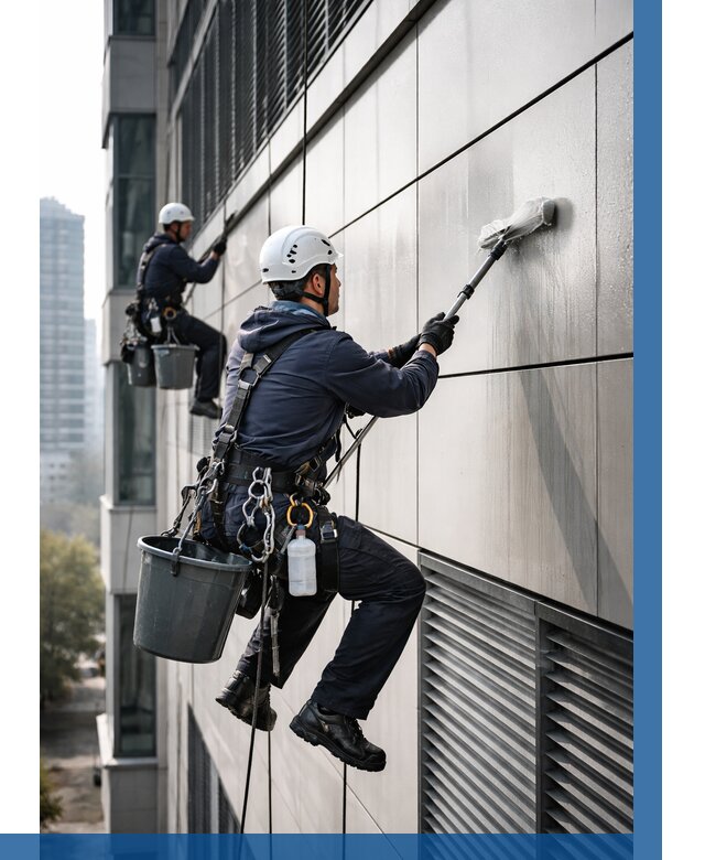 Мойка вентилируемого фасада в Владикавказе от 258 р. | ВЫСОТНИК-Вкз