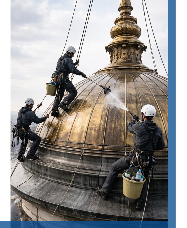 Мойка куполов и шпилей в Владикавказе от 8246 р. - заказать | ВЫСОТНИК-Вкз