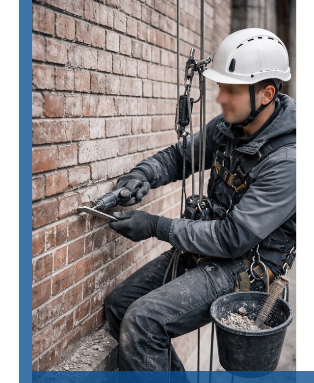 Расшивка кирпичных швов фасадов и стен, ремонт в Владикавказе