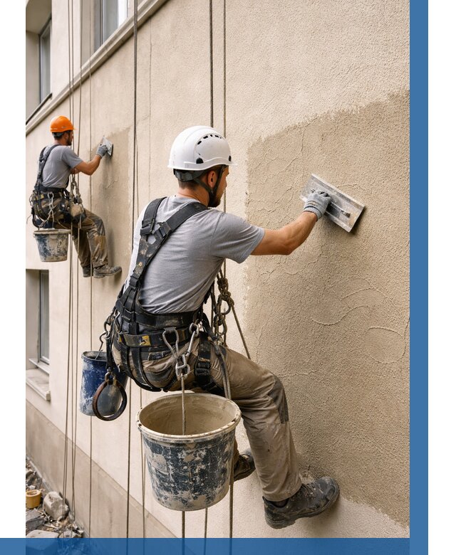 Декоративная штукатурка фасада в Владикавказе от 1237 р. | ВЫСОТНИК-Вкз