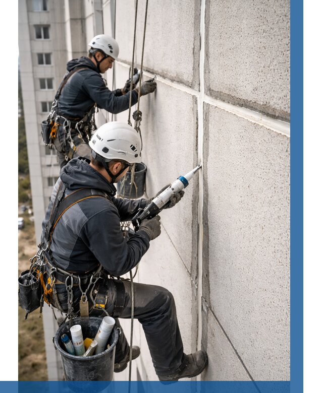 Герметизация межпанельных швов в Владикавказе от 722 р. | ВЫСОТНИК-Вкз