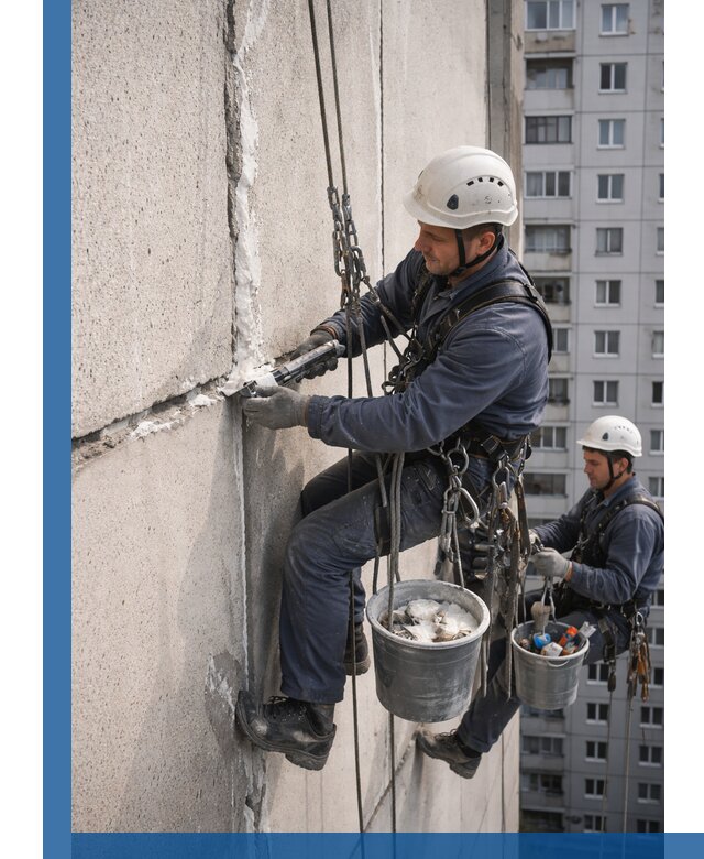 Утепление межпанельных швов в Владикавказе профессионально и надежно