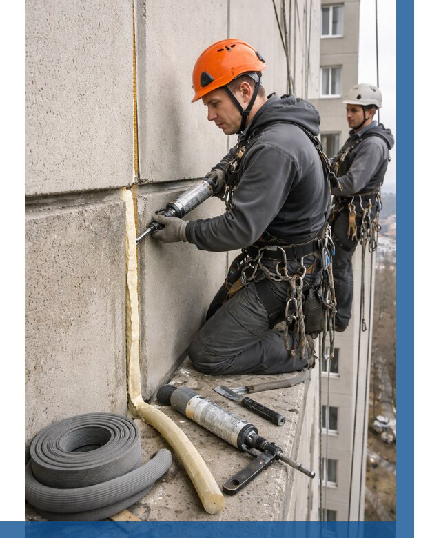 Теплый шов межпанельные швы в Владикавказе от 722 р. | ВЫСОТНИК-Вкз