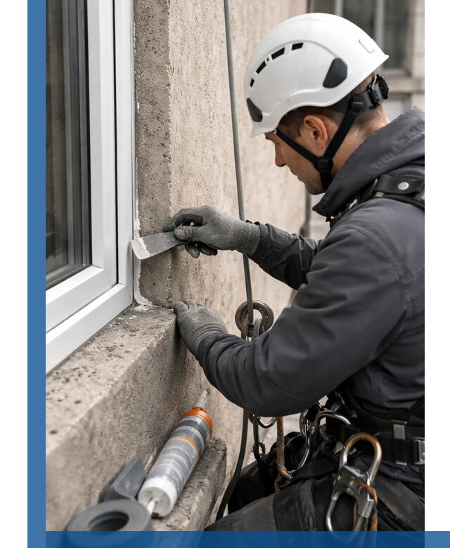 Герметизация монтажных швов окон в Владикавказе с гарантией качества