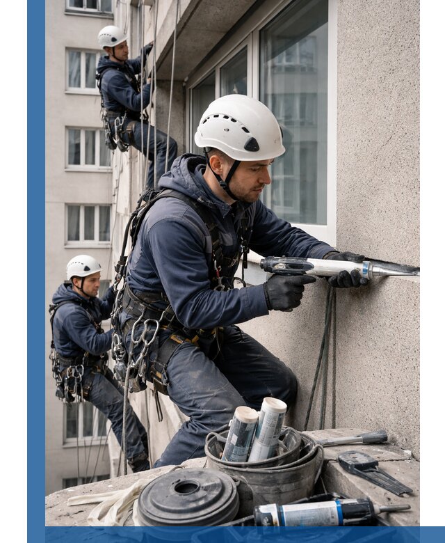 Герметизация швов лоджии в Владикавказе профессионально и надежно