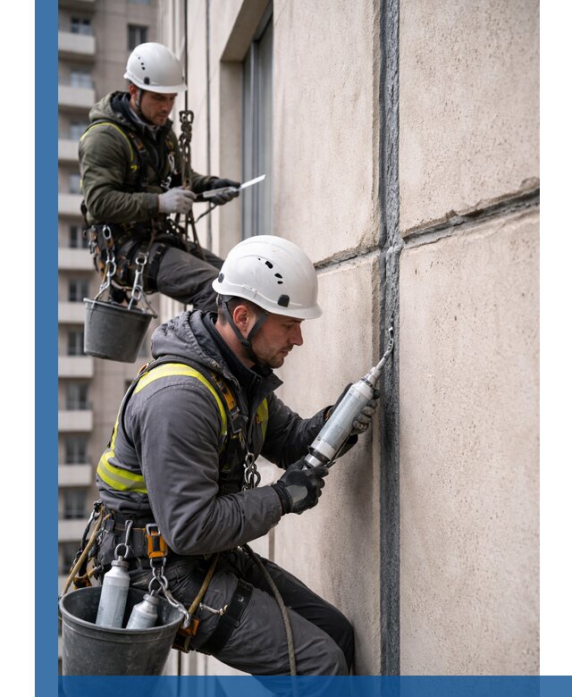 Герметизация деформационных швов фасада в Владикавказе качественно