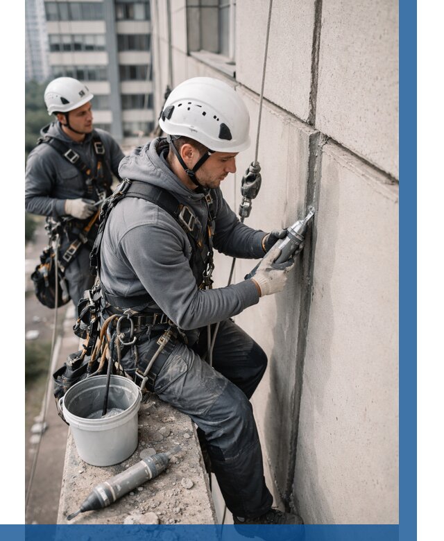 Ремонт деформационных швов здания в Владикавказе от 1031 р. | ВЫСОТНИК-Вкз