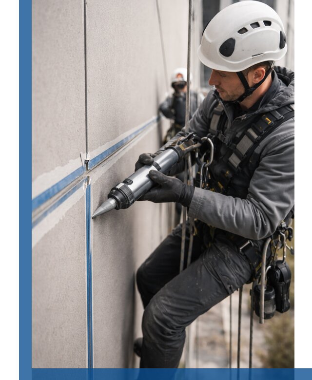 Герметизация стыков фасадных панелей в Владикавказе качественно и быстро