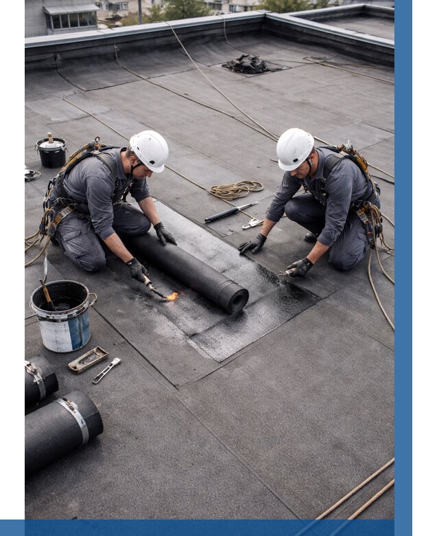 Ремонт мягкой кровли под ключ в Владикавказе от 722 р. | ВЫСОТНИК-Вкз