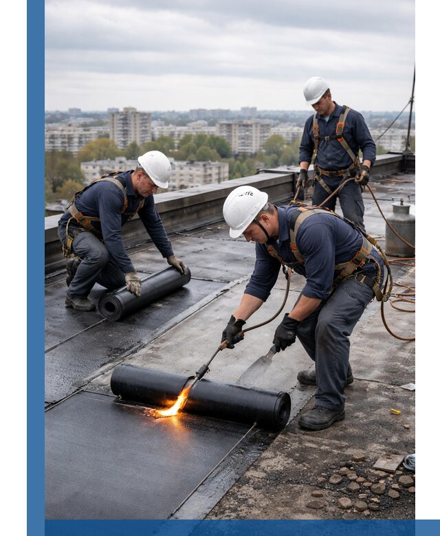 Ремонт наплавляемой кровли в Владикавказе качественно и надежно