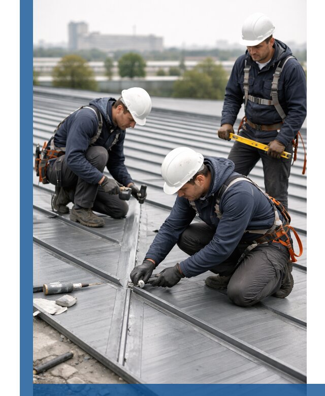 Ремонт фальцевой кровли в Владикавказе срочно и качественно