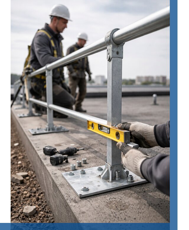 Монтаж кровельного ограждения в Владикавказе от 1237 р. | ВЫСОТНИК-Вкз