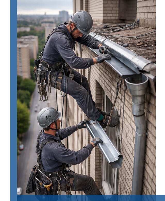 Ремонт водосточных желобов в Владикавказе, быстро и качественно