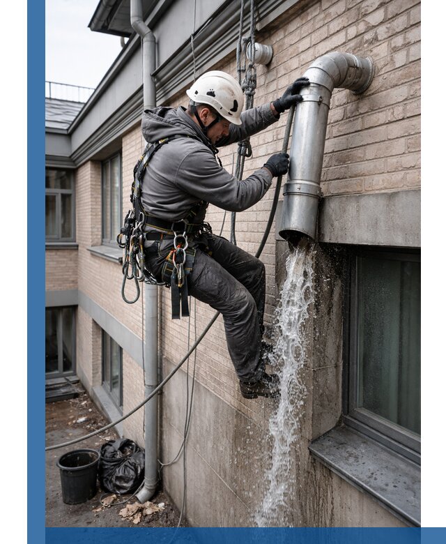 Профессиональная прочистка водосточных труб в Владикавказе с гарантией