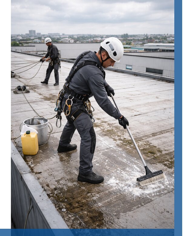 Очистка крыши по графику в Владикавказе от 7731 р. | ВЫСОТНИК-Вкз