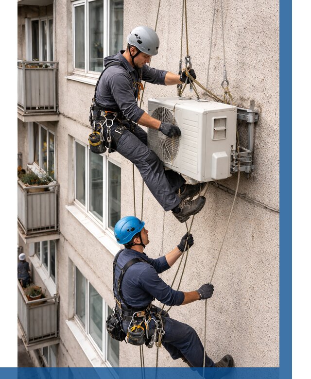 Перенос внешнего блока кондиционера в Владикавказе от 9277 р.| ВЫСОТНИК-Вкз