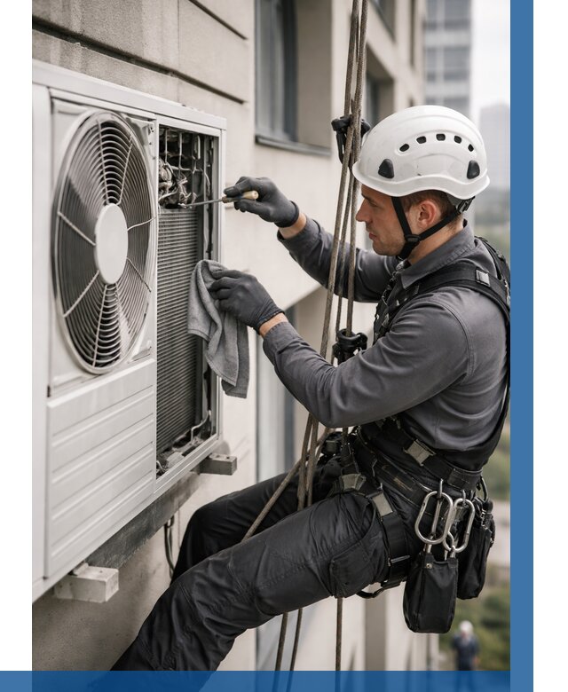 Обслуживание внешнего блока кондиционера в Владикавказе от 2783 р.ВЫСОТНИК-Вкз