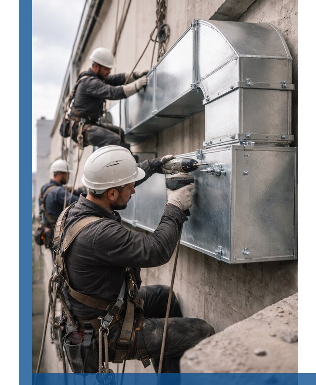 Профессиональный монтаж вентиляционных коробов в Владикавказе под ключ