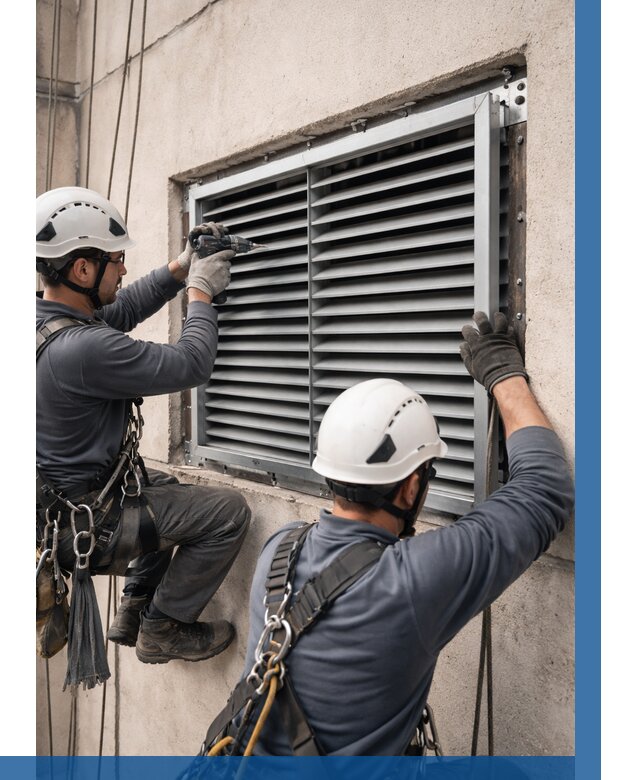 Монтаж вентиляционных решеток в Владикавказе от 4639 р. | ВЫСОТНИК-Вкз