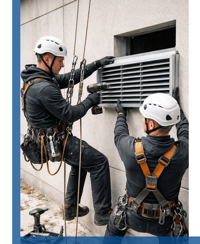 Монтаж вентиляционных решеток в Владикавказе профессиональный сервис