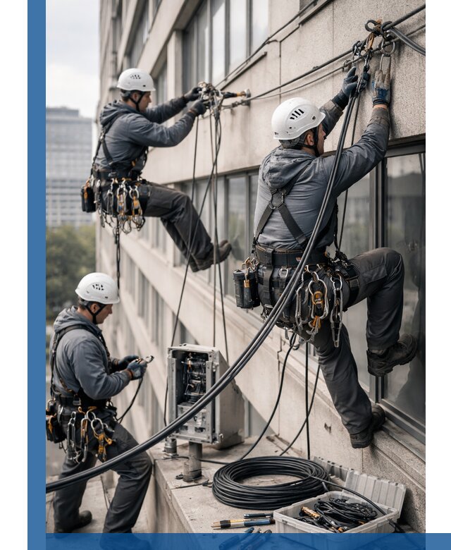 Прокладка оптоволоконного кабеля в Владикавказе под ключ с тестированием