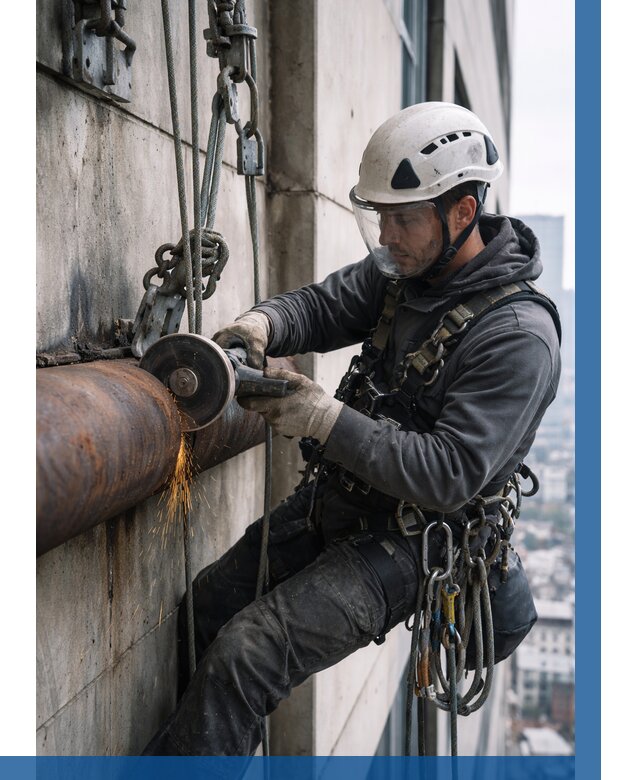 Резка металла на высоте в Владикавказе по цене от 4639 р. | ВЫСОТНИК-Вкз