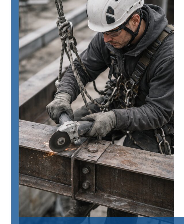 Резка металла на высоте в Владикавказе для зданий и конструкций