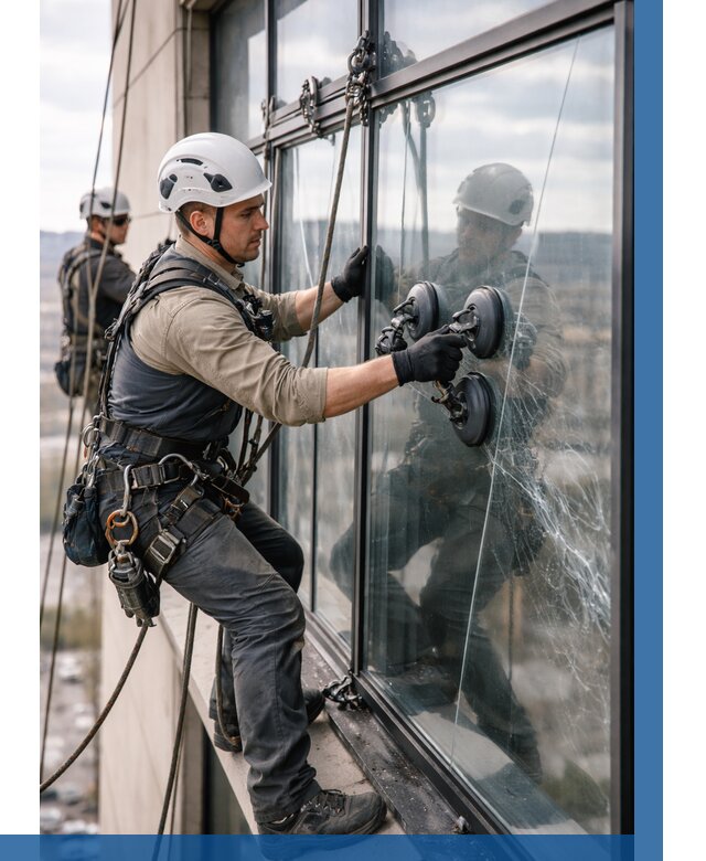 Замена стекла в витраже в Владикавказе под ключ от 8762 р. | ВЫСОТНИК-Вкз