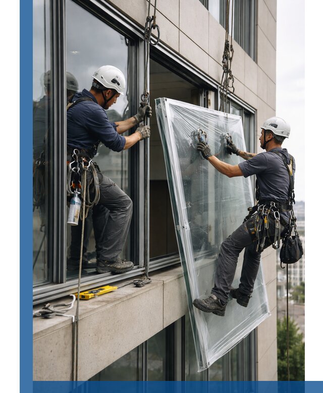 Профессиональная замена стекла в витраже в Владикавказе с гарантией