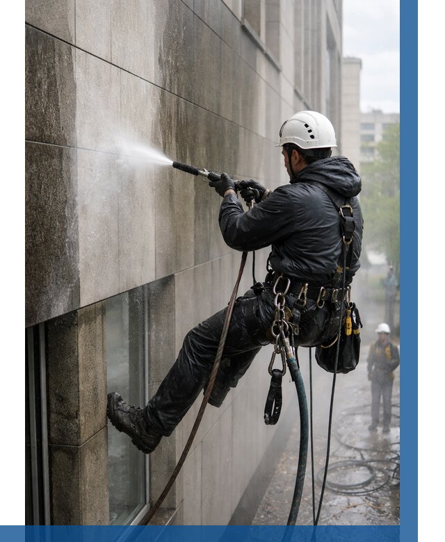 Гидроструйная очистка поверхностей в Владикавказе от 876 р. | ВЫСОТНИК-Вкз