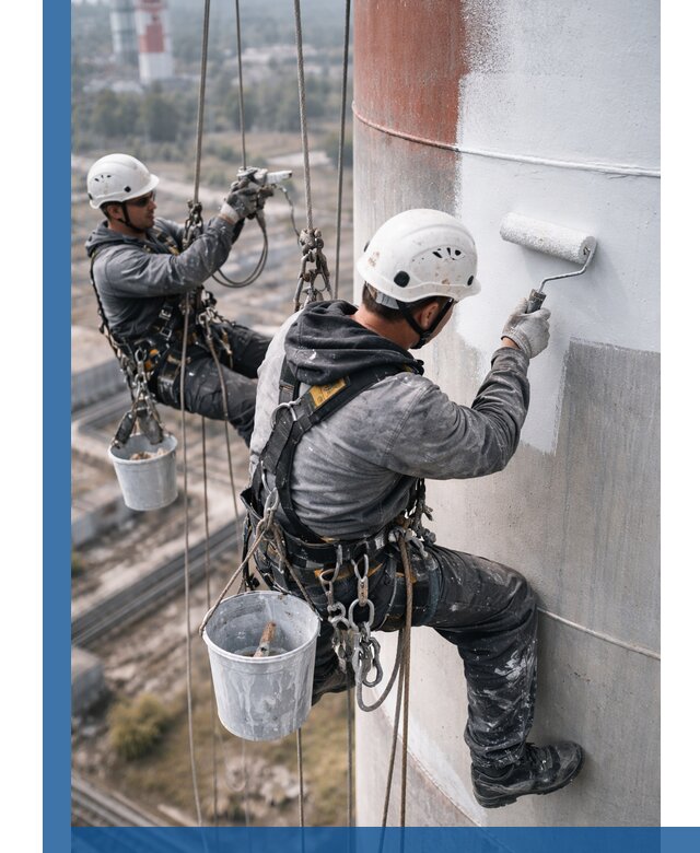 Покраска дымовых труб в Владикавказе: антикоррозийная защита и восстановление