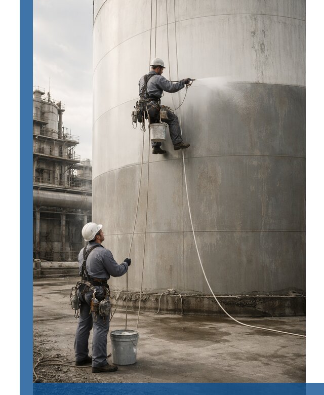 Покраска стальных резервуаров и емкостей в Владикавказе профессионально