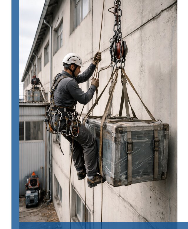 Подъем грузов на высоту в Владикавказе для промышленных объектов