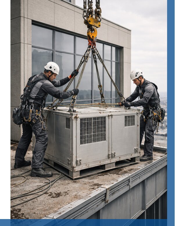 Такелажные работы на высоте в Владикавказе от 8246 р. | ВЫСОТНИК-Вкз