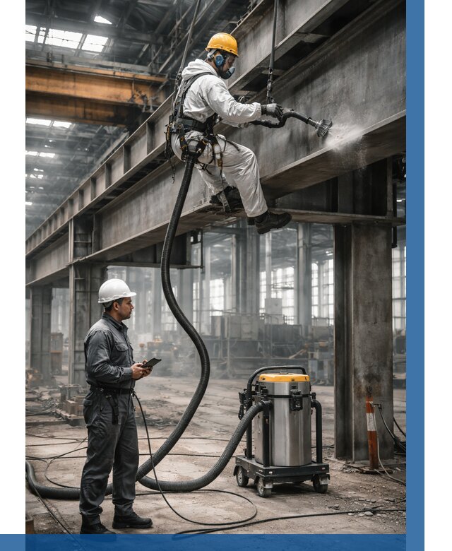 Обеспыливание конструкций в цехе в Владикавказе от 4329 р. | ВЫСОТНИК-Вкз