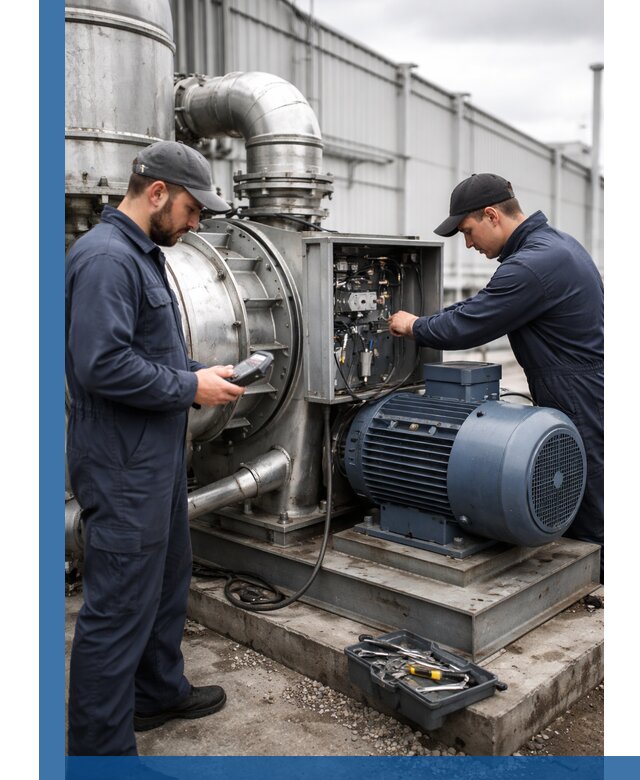 Техническое обслуживание промышленного оборудования в Владикавказе