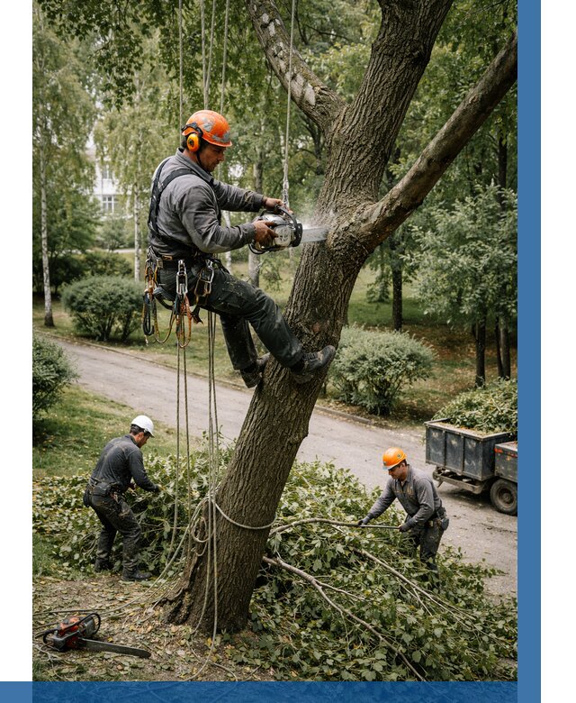 Кронирование деревьев в Владикавказе от 6700 р. | ВЫСОТНИК-Вкз