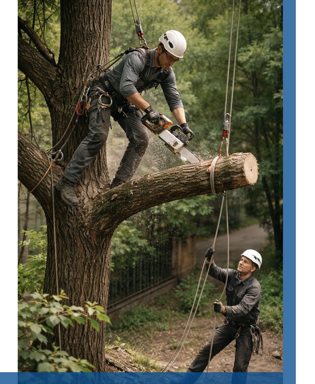 Спил деревьев альпинистами в Владикавказе от 8246 р. | ВЫСОТНИК-Вкз