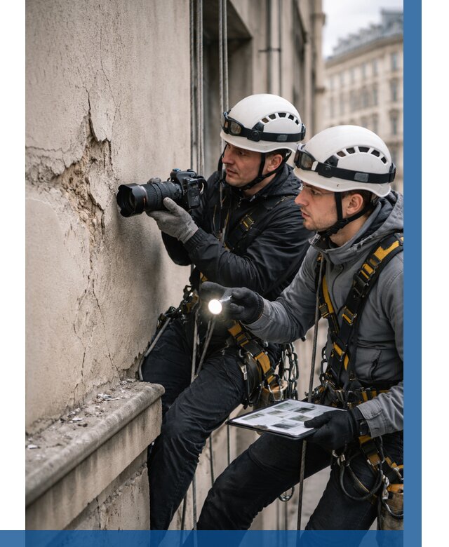 Фотофиксация дефектов фасада в Владикавказе от 4639 р. | ВЫСОТНИК-Вкз