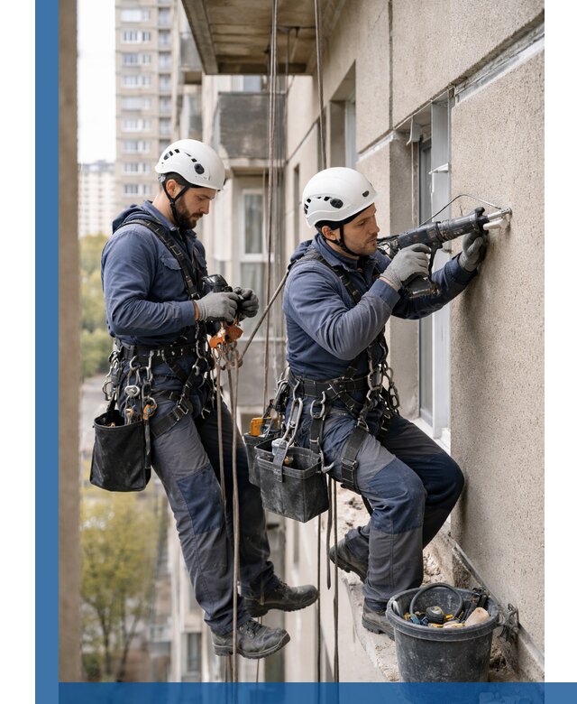 Промышленные альпинисты высотные работы и монтаж в Владикавказе